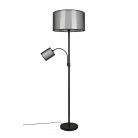 BURTON Φωτιστικό Δαπέδου Trio Lighting 411400232 Μαύρο Υφασμάτινο 4017807538731 BURTON Φωτιστικό Δαπέδου Trio Lighting 411400232 Μαύρο Υφασμάτινο 4017807538731