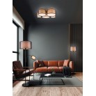 BURTON Φωτιστικό Δαπέδου Trio Lighting 411400232 Μαύρο Υφασμάτινο 4017807538731 BURTON Φωτιστικό Δαπέδου Trio Lighting 411400232 Μαύρο Υφασμάτινο 4017807538731