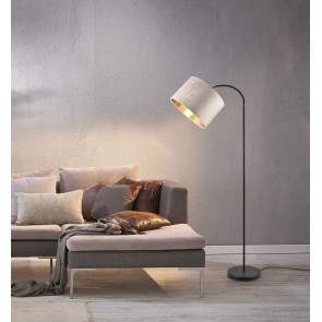 JULIETA Φωτιστικό Δαπέδου Trio Lighting 419090144 Μπεζ Βελούδινο 4017807574159