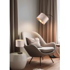 JULIETA Φωτιστικό Δαπέδου Trio Lighting 419090144 Μπεζ Βελούδινο 4017807574159 JULIETA Φωτιστικό Δαπέδου Trio Lighting 419090144 Μπεζ Βελούδινο 4017807574159