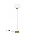 FOMENTO Φωτιστικό Δαπέδου Trio Lighting 463100108 Opal Γυάλινο Ορειχάλκινο 4017807616156 FOMENTO Φωτιστικό Δαπέδου Trio Lighting 463100108 Opal Γυάλινο Ορειχάλκινο 4017807616156