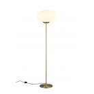 FOMENTO Φωτιστικό Δαπέδου Trio Lighting 463100108 Opal Γυάλινο Ορειχάλκινο 4017807616156 FOMENTO Φωτιστικό Δαπέδου Trio Lighting 463100108 Opal Γυάλινο Ορειχάλκινο 4017807616156