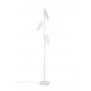 SOKA Φωτιστικό Δαπέδου Trio Lighting 467700331 Τρίφωτο Λευκό 4017807658637