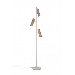 SOKA Φωτιστικό Δαπέδου Trio Lighting 467700365 Τρίφωτο Καφέ 4017807670196