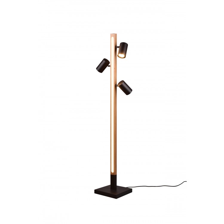 MARLEY Φωτιστικό Δαπέδου LED Trio Lighting 412510432 Μαύρο Ματ Μεταλλικό 4017807559767 MARLEY Φωτιστικό Δαπέδου LED Trio Lighting 412510432 Μαύρο Ματ Μεταλλικό 4017807559767