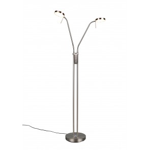 MONZA Φωτιστικό Δαπέδου LED Trio Lighting 423310207 Νίκελ Ματ Μεταλλικό 4017807691030