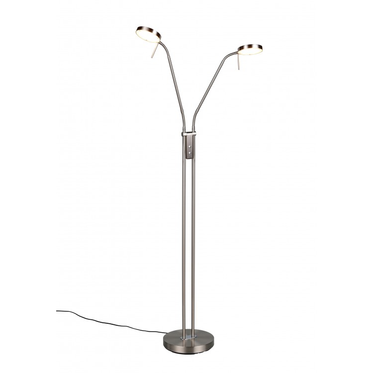 MONZA Φωτιστικό Δαπέδου LED Trio Lighting 423310207 Νίκελ Ματ Μεταλλικό 4017807691030
