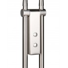MONZA Φωτιστικό Δαπέδου LED Trio Lighting 423310207 Νίκελ Ματ Μεταλλικό 4017807691030