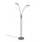 MONZA Φωτιστικό Δαπέδου LED Trio Lighting 423310207 Νίκελ Ματ Μεταλλικό 4017807691030