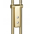 MONZA Φωτιστικό Δαπέδου LED Trio Lighting 423310208 Μπρούτζος Μεταλλικό 4017807691061