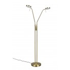 MONZA Φωτιστικό Δαπέδου LED Trio Lighting 423310208 Μπρούτζος Μεταλλικό 4017807691061