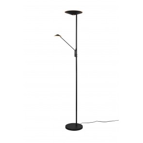 BRANTFORD Φωτιστικό Δαπέδου LED Trio Lighting 425610232 Μαύρο Ματ Μεταλλικό 4017807525267