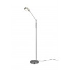 FRANKLIN Φωτιστικό Δαπέδου LED Trio Lighting 426510107 Νίκελ Ματ Μεταλλικό 4017807525335