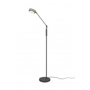 FRANKLIN Φωτιστικό Δαπέδου LED Trio Lighting 426510142 Ανθρακί Μεταλλικό 4017807525366