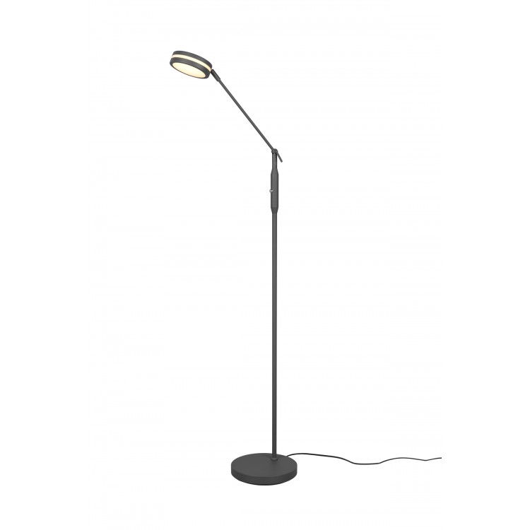 FRANKLIN Φωτιστικό Δαπέδου LED Trio Lighting 426510142 Ανθρακί Μεταλλικό 4017807525366 FRANKLIN Φωτιστικό Δαπέδου LED Trio Lighting 426510142 Ανθρακί Μεταλλικό 4017807525366