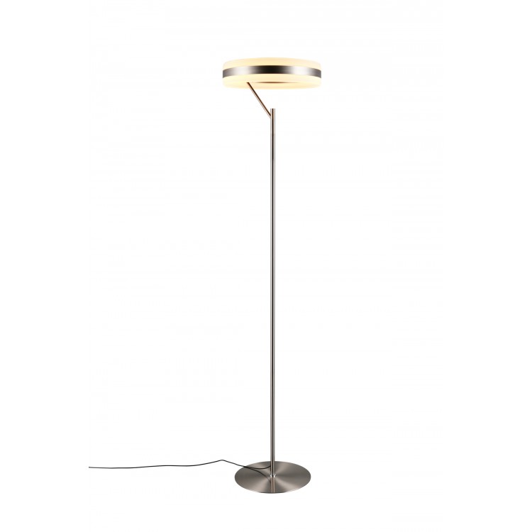 DIOS Φωτιστικό Δαπέδου LED Trio Lighting 431410107 Νίκελ Ματ Μεταλλικό 4017807657777 DIOS Φωτιστικό Δαπέδου LED Trio Lighting 431410107 Νίκελ Ματ Μεταλλικό 4017807657777