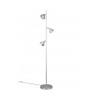 ROMEO Φωτιστικό Δαπέδου LED Trio Lighting 437010307 Νίκελ Ματ Μεταλλικό 4017807675375 ROMEO Φωτιστικό Δαπέδου LED Trio Lighting 437010307 Νίκελ Ματ Μεταλλικό 4017807675375