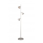 ROMEO Φωτιστικό Δαπέδου LED Trio Lighting 437010307 Νίκελ Ματ Μεταλλικό 4017807675375 ROMEO Φωτιστικό Δαπέδου LED Trio Lighting 437010307 Νίκελ Ματ Μεταλλικό 4017807675375