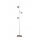 ROMEO Φωτιστικό Δαπέδου LED Trio Lighting 437010307 Νίκελ Ματ Μεταλλικό 4017807675375 ROMEO Φωτιστικό Δαπέδου LED Trio Lighting 437010307 Νίκελ Ματ Μεταλλικό 4017807675375