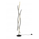 BLAZE Φωτιστικό Δαπέδου LED Trio Lighting 441210308 Χρυσό Ματ Μαύρο Ματ 4017807540390 BLAZE Φωτιστικό Δαπέδου LED Trio Lighting 441210308 Χρυσό Ματ Μαύρο Ματ 4017807540390