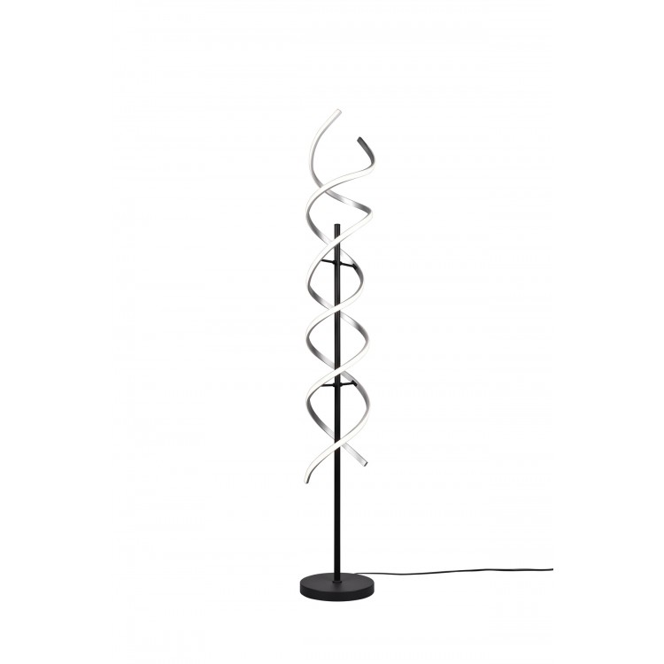 SEQUENCE Φωτιστικό Δαπέδου LED Trio Lighting 441810205 Αλουμίνιο Βουρτσιστό Μαύρο Ματ 4017807540765