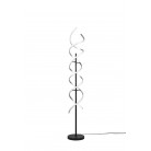 SEQUENCE Φωτιστικό Δαπέδου LED Trio Lighting 441810205 Αλουμίνιο Βουρτσιστό Μαύρο Ματ 4017807540765