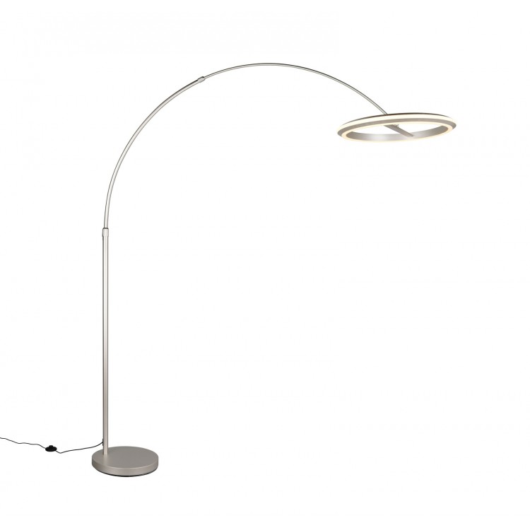 AMADOR Φωτιστικό Δαπέδου LED Trio Lighting 442410107 Νίκελ Ματ Μεταλλικό 4017807688184 AMADOR Φωτιστικό Δαπέδου LED Trio Lighting 442410107 Νίκελ Ματ Μεταλλικό 4017807688184