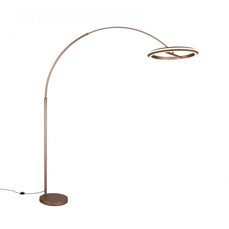 AMADOR Φωτιστικό Δαπέδου LED Trio Lighting 442410165 Καπουτσίνο Μεταλλικό 4017807688177 AMADOR Φωτιστικό Δαπέδου LED Trio Lighting 442410165 Καπουτσίνο Μεταλλικό 4017807688177