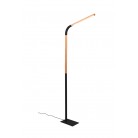 NORRIS Φωτιστικό Δαπέδου LED Trio Lighting 445210132 Μαύρο Ματ Ξύλο 4017807600018