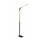 NORRIS Φωτιστικό Δαπέδου LED Trio Lighting 445210132 Μαύρο Ματ Ξύλο 4017807600018