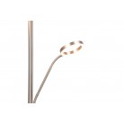 WILLIS Φωτιστικό Δαπέδου LED Trio Lighting 449510207 Νίκελ Ματ Μεταλλικό 4017807618129 WILLIS Φωτιστικό Δαπέδου LED Trio Lighting 449510207 Νίκελ Ματ Μεταλλικό 4017807618129