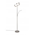 WILLIS Φωτιστικό Δαπέδου LED Trio Lighting 449510207 Νίκελ Ματ Μεταλλικό 4017807618129 WILLIS Φωτιστικό Δαπέδου LED Trio Lighting 449510207 Νίκελ Ματ Μεταλλικό 4017807618129