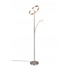 WILLIS Φωτιστικό Δαπέδου LED Trio Lighting 449510207 Νίκελ Ματ Μεταλλικό 4017807618129 WILLIS Φωτιστικό Δαπέδου LED Trio Lighting 449510207 Νίκελ Ματ Μεταλλικό 4017807618129