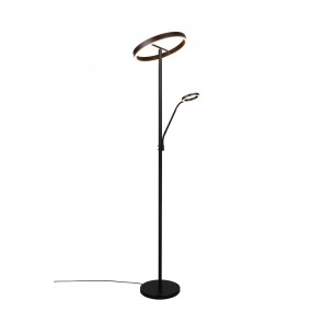 WILLIS Φωτιστικό Δαπέδου LED Trio Lighting 449510232 Μαύρο Ματ Μεταλλικό 4017807618112