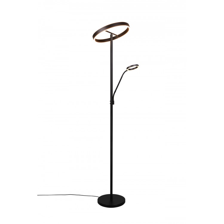 WILLIS Φωτιστικό Δαπέδου LED Trio Lighting 449510232 Μαύρο Ματ Μεταλλικό 4017807618112