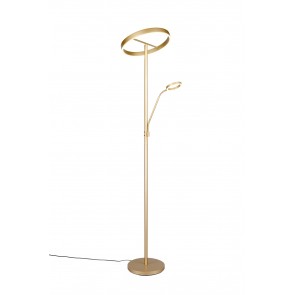 WILLIS Φωτιστικό Δαπέδου LED Trio Lighting 449510279 Χρυσό Μεταλλικό 4017807627923