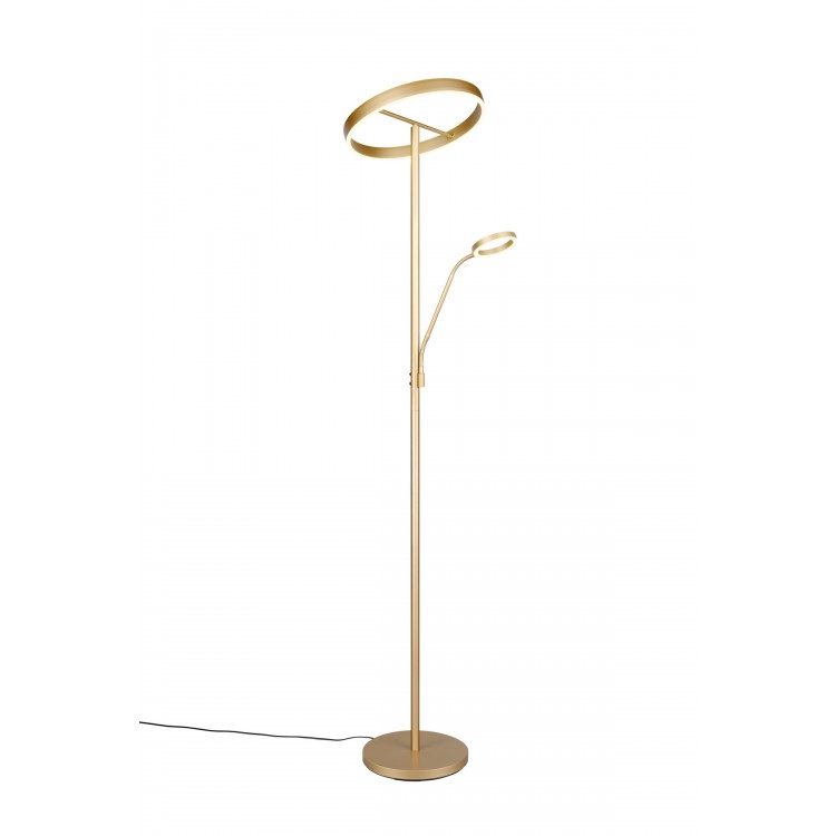 WILLIS Φωτιστικό Δαπέδου LED Trio Lighting 449510279 Χρυσό Μεταλλικό 4017807627923