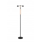 CELESTE Φωτιστικό Δαπέδου LED Trio Lighting 454910165 Καφέ Μαύρο Ξύλο Μεταλλικό 4017807627428 CELESTE Φωτιστικό Δαπέδου LED Trio Lighting 454910165 Καφέ Μαύρο Ξύλο Μεταλλικό 4017807627428