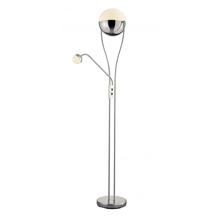 CHRIS Φωτιστικό Δαπέδου LED Trio Lighting 478310206 Χρώμιο Μεταλλικό 4017807336795 CHRIS Φωτιστικό Δαπέδου LED Trio Lighting 478310206 Χρώμιο Μεταλλικό 4017807336795