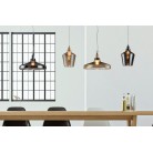 CALAIS Κρεμαστό Φωτιστικό TRIO LIGHTING 304800142 φιμέ γυάλινο