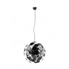 DISCALGO Κρεμαστό Φωτιστικό TRIO LIGHTING 309900657 χρωμέ μαύρο