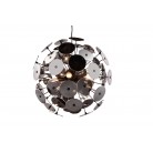 DISCALGO Κρεμαστό Φωτιστικό TRIO LIGHTING 309900657 χρωμέ μαύρο
