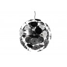 DISCALGO Κρεμαστό Φωτιστικό TRIO LIGHTING 309900657 χρωμέ μαύρο