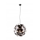 DISCALGO Κρεμαστό Φωτιστικό TRIO LIGHTING 309900657 χρωμέ μαύρο