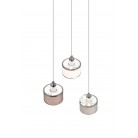 KAPRUN Κρεμαστό Φωτιστικό TRIO LIGHTING 311630306 τρίφωτο υφασμάτινο KAPRUN Κρεμαστό Φωτιστικό TRIO LIGHTING 311630306 τρίφωτο υφασμάτινο