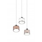 KAPRUN Κρεμαστό Φωτιστικό TRIO LIGHTING 311630306 τρίφωτο υφασμάτινο KAPRUN Κρεμαστό Φωτιστικό TRIO LIGHTING 311630306 τρίφωτο υφασμάτινο