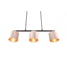 JULIETA Κρεμαστό Φωτιστικό TRIO LIGHTING 319000344 τρίφωτο υφασμάτινο JULIETA Κρεμαστό Φωτιστικό TRIO LIGHTING 319000344 τρίφωτο υφασμάτινο