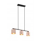 JULIETA Κρεμαστό Φωτιστικό TRIO LIGHTING 319000344 τρίφωτο υφασμάτινο JULIETA Κρεμαστό Φωτιστικό TRIO LIGHTING 319000344 τρίφωτο υφασμάτινο