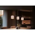 JULIETA Κρεμαστό Φωτιστικό TRIO LIGHTING 319000344 τρίφωτο υφασμάτινο JULIETA Κρεμαστό Φωτιστικό TRIO LIGHTING 319000344 τρίφωτο υφασμάτινο