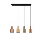 AGUDO Κρεμαστό Φωτιστικό TRIO LIGHTING 319400417 πολύχρωμο μεταλικό AGUDO Κρεμαστό Φωτιστικό TRIO LIGHTING 319400417 πολύχρωμο μεταλικό